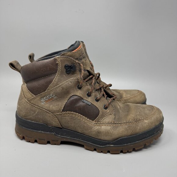 ECCO Mens Track 25 Versatile GoreTex Mid Hiking Boot EU 44 Mens 10.5 Brown